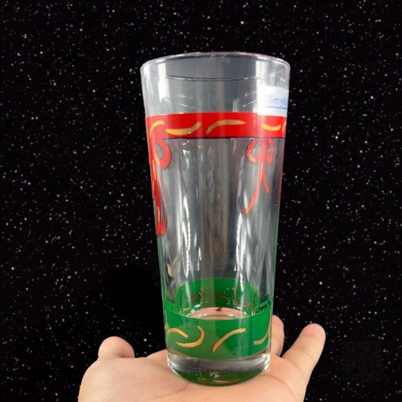 Villeroy and Boch Christmas Peace 4 Drinking Glasses Tumbler France Lamb 1996 - Picture 16 of 16